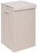 5Five Eureka panier à linge - 74 litres - beige - 37 x 37 x 60 cm - MDF/tissu Polyester - avec rabat