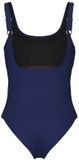 Arena Dames zwempak uit 1 stuk Rosalba marine/navymulti Blauw