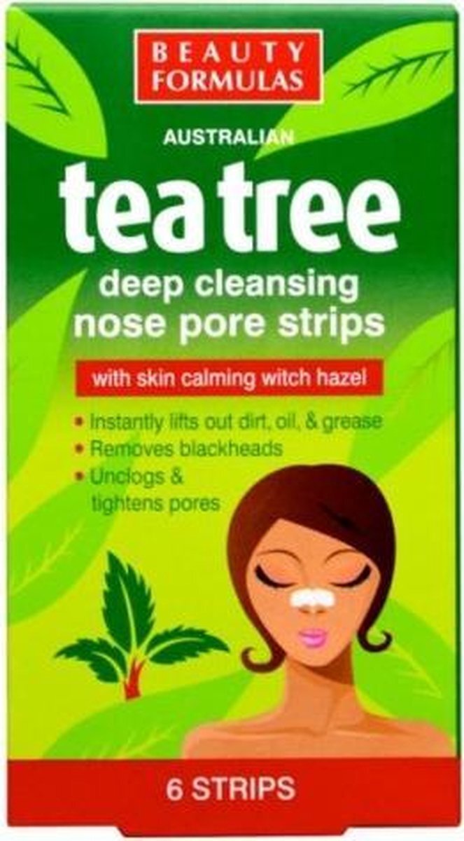 Beauty Formulas Tea Tree Blackhead Clearing Facial Scrub