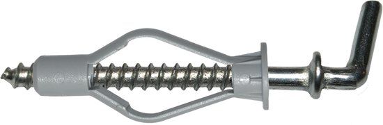 pgb-Europe SMART | Lichte hollewandplug + korte haak Ø 8x40 | 6 st