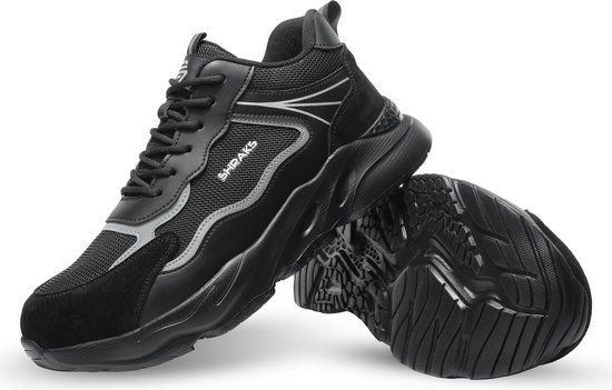 Shraks Moda Veiligheidsschoenen - Unisex - Maat 47 - Zwart