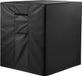 Climatisation Housse, 863 x 812 x 762 mm, Housse de Protection pour Unité Extérieure, Conception à Trois Couches, Polyester Imperméable, Grille Gravée, Ajustement Universel, Noir