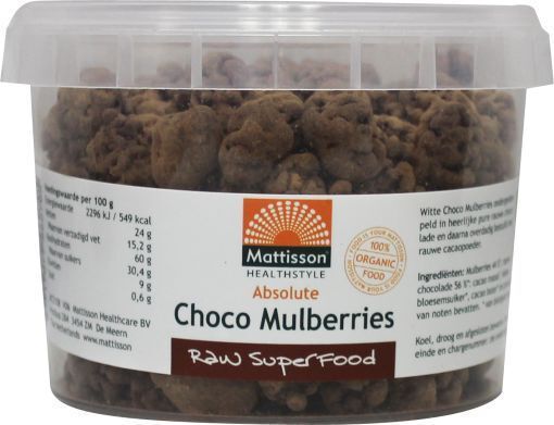 Mattisson Absolute Choco Mulberries 150gr