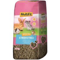 MultiFit Natuurlijk Stro-strooisel Bodembedekking 24 kg