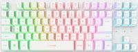 Trust GXT 831W Thado - Gaming Toetsenbord - TKL - RGB - Draadloos - QWERTY US - Wit