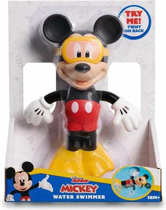 Mickey Mouse Water Swimmer Playset - 17 cm - Maakt geluid - Giochi Preziosi