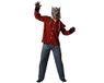 Atosa Wolfskostuum voor Adultes, heren, wolf, horrorkostuums voor Halloween, carnaval, themafeesten, inclusief shirt, broek, comfortabel, grappig en origineel, XL
