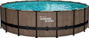 Summer Waves Opzetzwembad Rond 549 cm Inclusief Filterpomp, Ladder en Afdekzeil