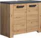 Trendteam Wastafelonderkast Badkamerkast Onderkast WBU 79x67x35 cm Artisan-eiken-melamine