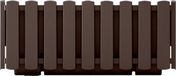 Prosperplast Fence Look Bloempot - Houtbruin - 38 x 18 x 16 cm
