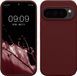 kwmobile telefoonhoesje geschikt voor Google Pixel 10 / Pixel 10 Pro - Hoesje met siliconen coating - Smartphone case in bordeaux-violet