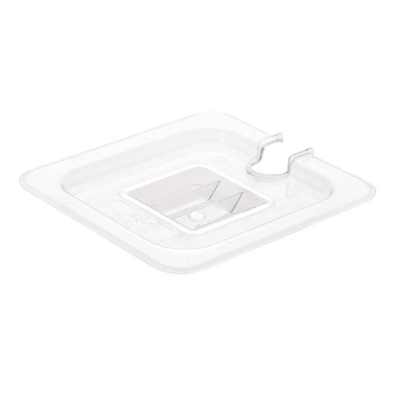 Vogue Kunststof Gastronorm 1/6 deksel doorzichtig