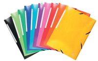 Exacompta Iderama elastomap met 3 kleppen geassorteerde kleuren