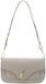Coccinelle Leren schoudertas C-Me Grained Leather Crossbody Bag Eucalipto groengrijs