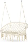 Outtec Hangstoel XXL - Beige - Katoen/Kunststof - 2 Personen - 200kg