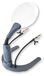 Loupe LED, 2x grossissement, flexible, avec pince, pour utilisation à la main ou placement autonome