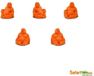 Safari Lucky Mini's/ mini's porte-bonheur Bouddhas 10 pièces (env. 1-2 cm)