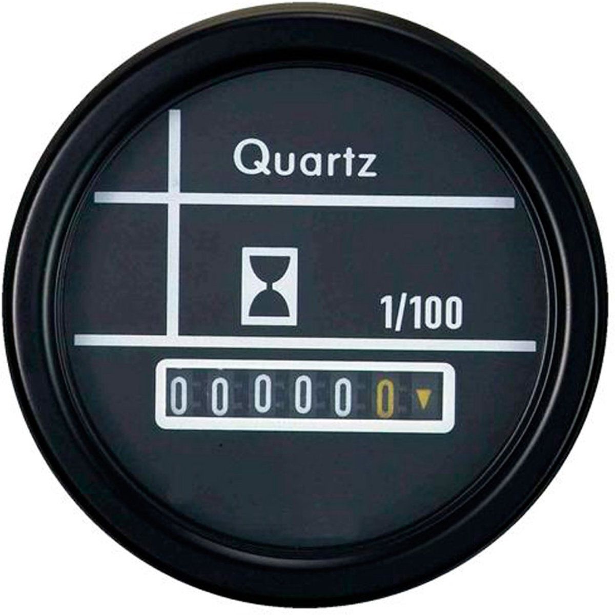 AutoStyle Performance Instrument Zwart Urenteller 52mm