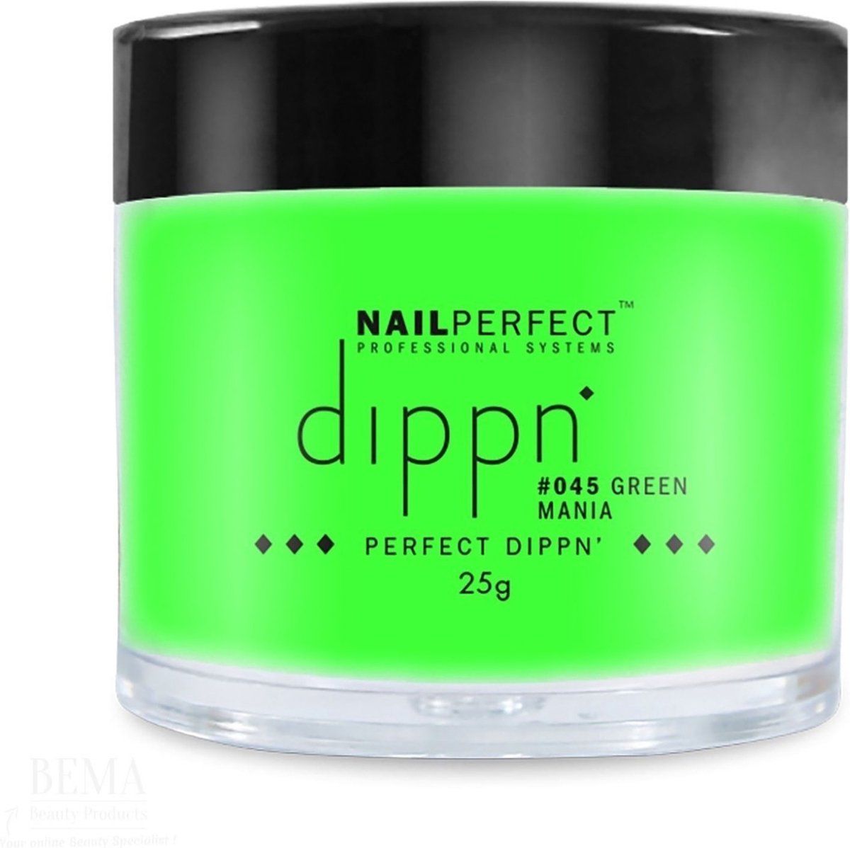 Nailperfect Nail Perfect - Dippn - #045 Green Mania - 25gr