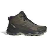 adidas Terrex Skychaser Ax5 Mid Gore-tex Wandelschoenen voor dames, Veelkleurig (Olive Strata/Night Cargo/Aurora Plum)