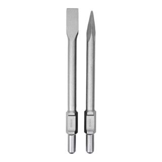 STIER 30 mm SDS-HEX Platte Beitel Puntbeitel Set 410 mm voor Breekhamer