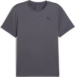 PUMA TAD ESSENTIALS SOLID CAT TEE Heren sportshirt - Galactic Gray