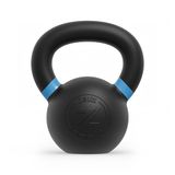 ZEUZ Kettlebell 12 KG – Gewichten voor Fitness & CrossFit - Conditie & Krachttraining – Gietijzer – Blauw