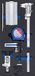 BGS 4031 | Werkplaatswageninleg 1/3: meetgereedschapsset | 7-delig