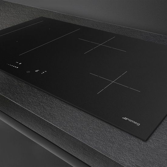 Smeg SIM3844N Kookplaat Zwart