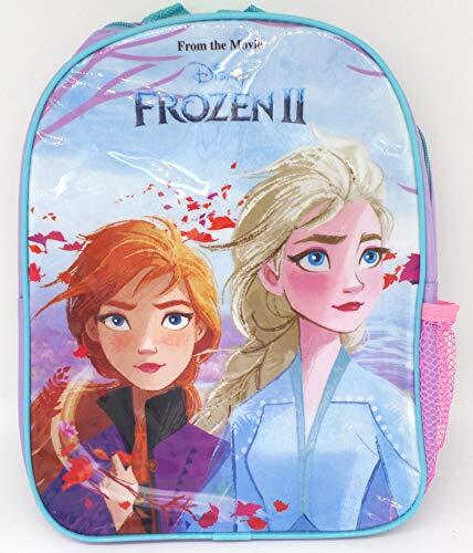 TDL Disney Frozen 30 cm Backpack - Adjustable straps - Side Mesh Pocket