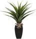 Kunstagave Bol Kunstmatige Agave in pot Kunstplant Aloë Vera Sansevieria planten Groene plant Kunstbloem Potplant Kamerplant decoratie Terras Balkon