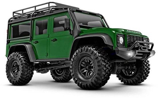 Traxxas TRX-4M LR Defender 4x4 1:18 Brushed RC Auto - Groen - RTR