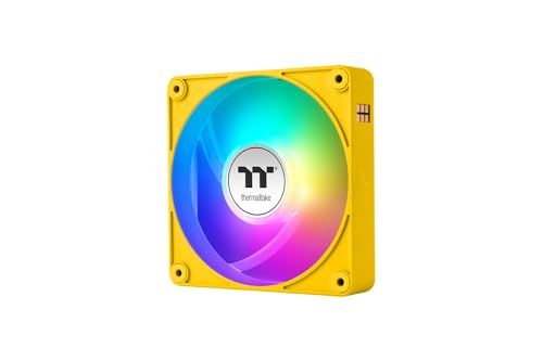 Thermaltake CT140 EX ARGB Sync PC Cooling Fan Bumblebee 3 Pack PC-ventilator Geel (b x h x d) 140 x 140 x 25 mm