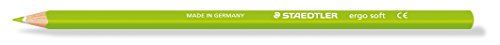 Staedtler Ergosoft Gekleurd Potlood - Lichtgroen (Pack van 12)