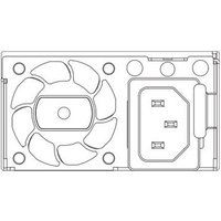 OS6860-BP-PX-US Alcatel-Lucent - Voeding - hot-plug / redundant (insteekmodule) - AC 90-136/180-264 V - 920 Watt - voor Alcatel-Lucent OmniSwitch 6860-24, 6860-48