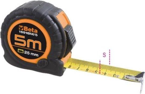 Beta 1691BM/10 Rolbandmaat | 32 mm | 10 Meter