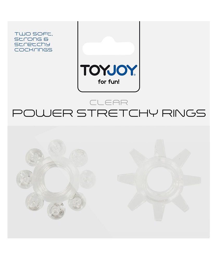 Eros Toyjoy Rings Stretchy Power Clear