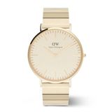 Daniel Wellington Piano Link DW00100779 Unisex Horloge Goudkleurig Staal Ø40 mm