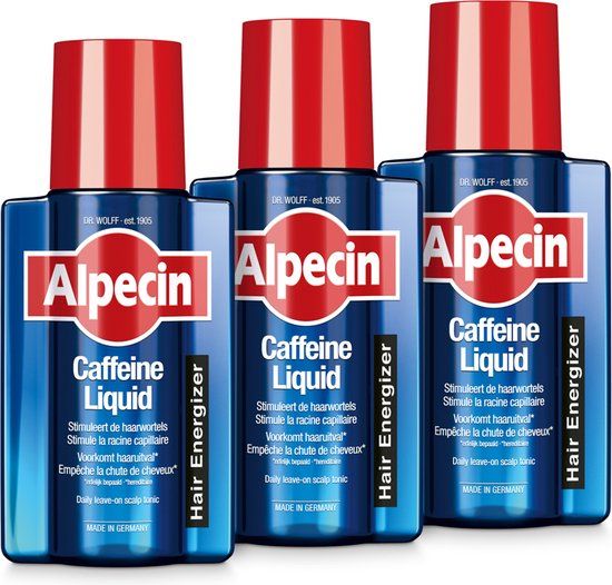 Alpecin Cafeïne Liquid Hair Tonic 3x 200ml
