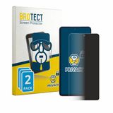 BROTECT - privacy screenprotector voor Motorola Moto G Stylus 5G 2026 - Folie Beschermfolie Blauwlichtfilter 2 Stuks