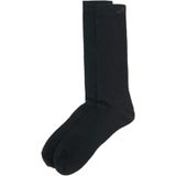 Lundhags Merino Liner Sock High, chaussettes de marche, Noir