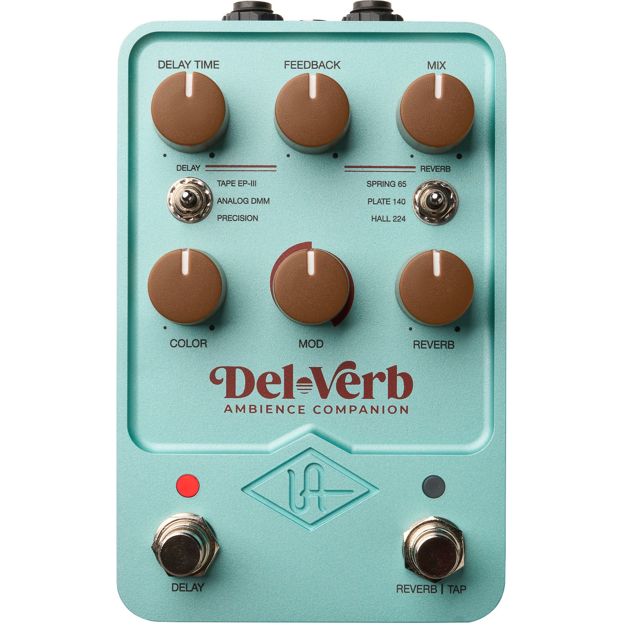 Universal Audio Del-Verb Ambience Companion - Reverb/Delay Effect Pedal