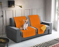 Italian Bed Linen Elegante bankovertrek, microvezel, oranje/geel, 60 x 190 cm