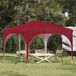 Maison Exclusive Tente de réception pop-up 290 x 290 x 245 cm Bordeaux