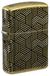 Zippo Art Deco patroon Stormaansteker - Armor Antiek Brass, MultiCut