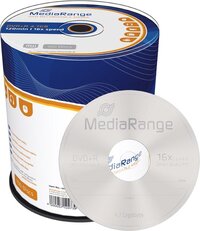 MediaRange MR443 DVD+R - 4.7GB - 100 stuks - Cakebox