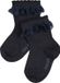 FALKE Romantic Lace katoenen sokken voor baby's in de kleur blauw, maat 74-80