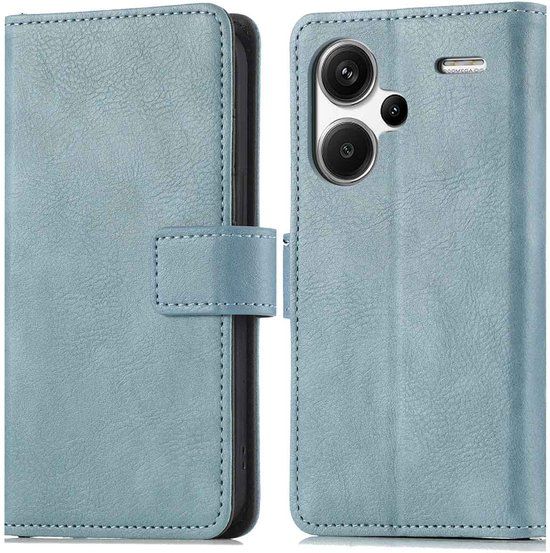 imoshion Luxe Bookcase voor de Xiaomi Redmi Note 13 Pro Plus (5G) - Lichtblauw