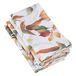 SARO LIFESTYLE 5050.M20S Feuilles Collection Herfst Blad Design Eettafel Servetten (Set van 4), 100% Polyester, Multicolor