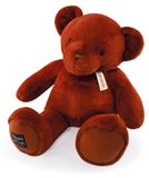 Ours en peluche 75 cm brun câlin cadeau de naissance